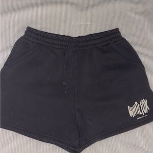 White Fox Gray Sweat Shorts